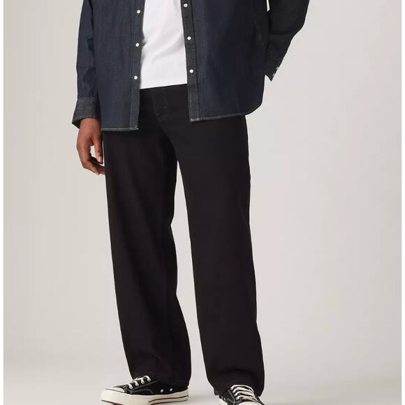 Levi's 550 Relaxed Jeans | Mens 44 x 32 Black NWT (Big & Tall) - Picture 1 of 13